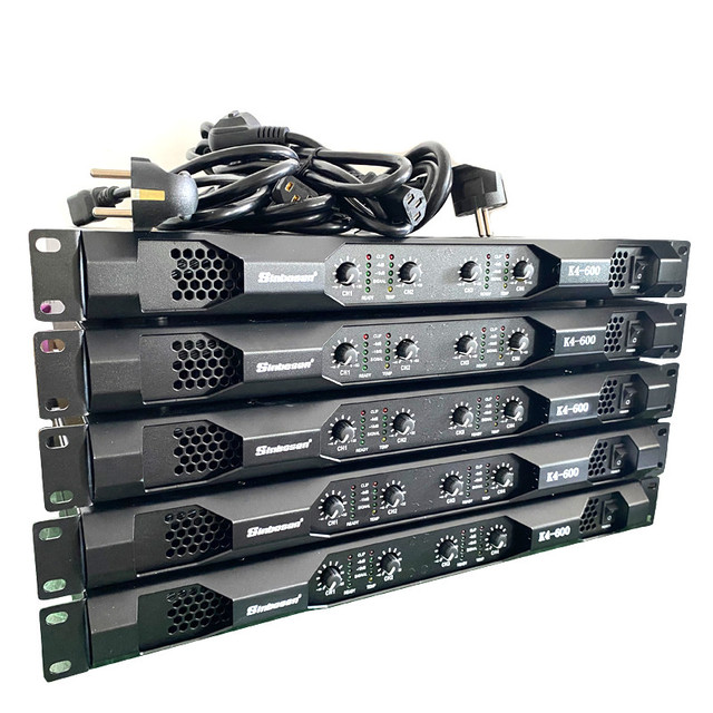 Sinbosen Class d Amp K4-450 4 Channels Home Audio Amplifier Dj Amplifier for Sale