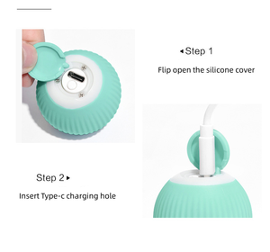 Pet Accessories Smart <strong>Cat</strong> <strong>T</strong> Oys Automatic Rolling Ball Electric <strong>Cat</strong> Toys Interactive for <strong>Cats</strong> Training Self-moving Kitten Toys - Product Image 6