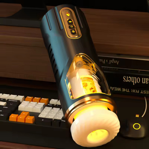 Copa Masturbadora Eléctrica para Hombre con Vibración Telescópica Giratoria, Succión y 4 Modos de Sonido, Masturbación Automática - Product Image 3