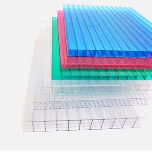 Feuille de toiture extérieure moderne en <span class=keywords><strong>polycarbonate</strong></span> de 10mm d'épaisseur pour hôtels et entrepôts Protection UV de 6m de large Garantie de 10 ans - Product Image 2