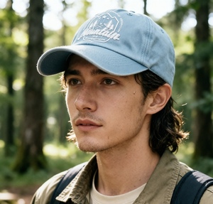 หมวกเบสบอลปักลายแบบกำหนดเอง หมวกทรงวินเทจผ้าฝ้ายซักสำหรับผู้ชายและผู้หญิง เหมาะสำหรับการเดินทางกลางแจ้ง เล่นกีฬา ปรับขนาดได้ ป้องกันแสงแดด - Product Image 5