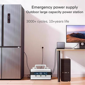 Nouvelle Centrale Électrique Portable 2025 pour Camping Extérieur, Batterie LiFePO4 300W, Générateur Solaire Sans Fil AC Type-C USB à Onde Sinusoïdale Pure - Product Image 5