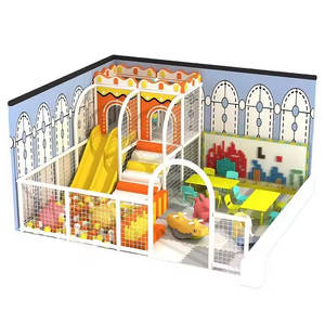 ציוד מגרש משחקים מקורה מסחרי לילדים לילדים רכים שקופיות ובריכה-עבור מגרשי משחקים ביתיים - Product Image 1