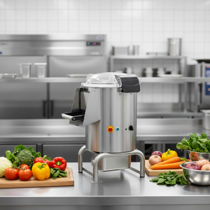 Éplucheur à pommes de terre en acier inoxydable FEELART, équipement de cuisine pour la restauration rapide, garantie de 2 ans pour les hôtels, les restaurants, les usines de fabrication - Product Image 3