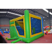 Château gonflable de qualité commerciale avec toboggan, château de saut robuste pour enfants, location de terrain de jeu intérieur pour anniversaire