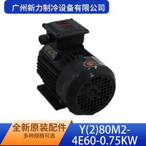 Motor Asíncrono Trifásico de 0.75Kw, Modelo Y(2)80M2-4E60, Montaje en Pedestal, Totalmente Cerrado, de Guangzhou Xinli Refrigeration Equipment - Product Image 2