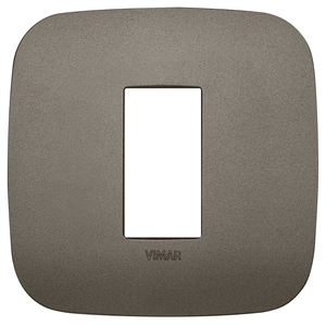 Copri Interruttore a Muro Rotondo Vimar Placca in Metallo da 9,5 cm, 1 Modulo - Product Image 1