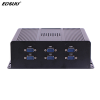 Nouvel Ordinateur Industriel Embarqué 2025 Mini PC I5 DDR3L 1x Lecteur MSATA Linux 8*USB 6COM Automatisation En Stock