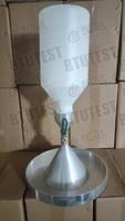 Cônes de densité pour essai de sable sur mesure / Appareil d'essai de sable de 6 pouces avec garantie d'un an