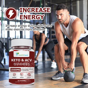 Gomitas de Vitaminas de Envío Rápido, Suplemento Dietético, Aumenta la Energía, Controla el Antojos de Comer, Sin Azúcar, 1500mg, Keto ACV - Product Image 6