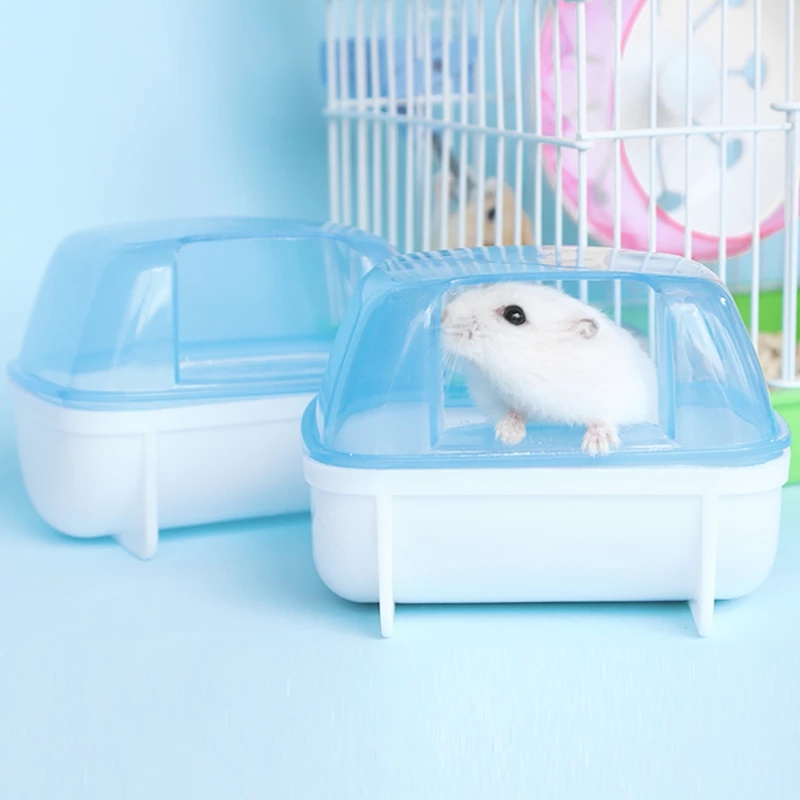 S/Lサイズプラスチック製小型ペットハムスターケージバスルーム