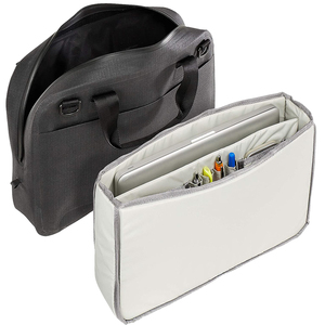 Sac à main étanche en TPU pour ordinateur portable, idéal pour les trajets quotidiens au bureau, pour transporter des ordinateurs portables et des dossiers de documents - Product Image 3