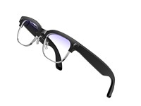Lunettes Intelligentes IA : Traduction en Temps Réel, Reconnaissance par Caméra, Contrôle Tactile, Chargement Magnétique, Monture Noire