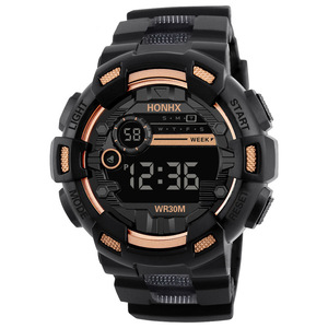 Relojes Electrónicos Luminosos con <span class=keywords><strong>Cronómetro</strong></span> Deportivos para Hombre Resistentes al Agua al Por Mayor - Product Image 5