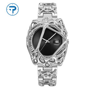 Único Alien Spider <span class=keywords><strong>Web</strong></span> hombres aleación acero lujo cuarzo reloj impermeable nuevo diseño puntero negocios lujo reloj de pulsera hombres - Product Image 1