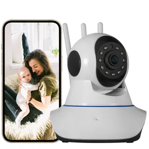Best Selling V380 Pro 2MP HD Indoor Smart Dome Camera 3 Antenna Network Home Security with Camera Monitoring
