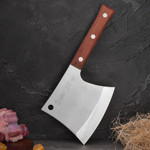 4Cr13 de cocina de acero inoxidable <span class=keywords><strong>carne</strong></span> <span class=keywords><strong>cuchillo</strong></span> de cortar el hueso <span class=keywords><strong>cuchillo</strong></span> con mango de palo de rosa - Product Image 4