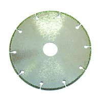 Lame de scie à segmenter électroplaquée au diamant Raydom, soudée au laser, pour la découpe du marbre, accessoires pour outils électriques