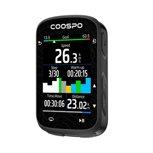 Ordinateur de vélo intelligent GPS COOSPO CS600 avec écran tactile couleur et carte de navigation intégrée pour le cyclisme sur route - Product Image 2