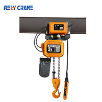 Polipasto Eléctrico de Alta Calidad de 2 Toneladas y 12m, Doble Velocidad, 220V, Control Remoto, Polipasto de Cadena para Fábrica, Equipo de Elevación Duradero
