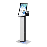 Quiosco Médico de Autoservicio para Hospitales con Pantalla Táctil Capacitiva de 21.5/32 Pulgadas, SDK, Lector de Tarjetas RFID, Lector de Códigos de Barras, Reconocimiento Facial Intel