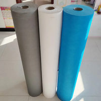 Membrane respirante imperméable en PE/PP écologique moderne, non tissée, perméable à la vapeur pour toit en pente de maison