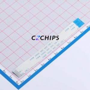 BX-FFC0.5-F-10048-20P FFC Cable (Flexible Flat Cable) P=0.5mm Connector 20P 0.5mm Reverse 10cm - Product Image 1