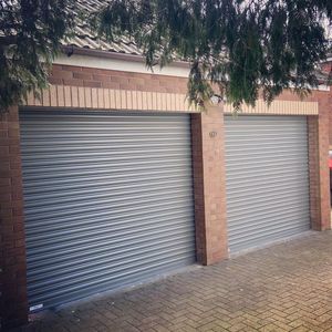 Nhà để xe con lăn cửa, hợp kim nhôm Hướng dẫn sử dụng con lăn cửa tấm, tấm thép mạ kẽm, tấm thép không gỉ, Con lăn điện - Product Image 3