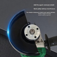 Mini-meuleuse d'angle professionnelle sans balais avec interrupteur à glissière, 8500 tr/min, batterie 4,0 Ah, outil multifonction pour marbre, carrelage et granit