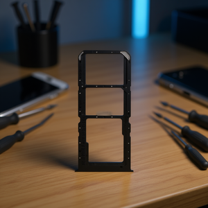 Bandeja SIM para Oppo A74 5G Negra, Soporte para Doble Tarjeta SIM, Pieza de Repuesto - Product Image 3