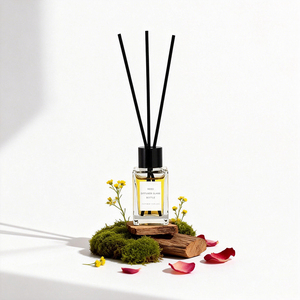 Ambientador <span class=keywords><strong>L</strong></span>íquido Perfumado Ecológico en Oferta, Paquete Personalizado, Botella de Vidrio Transparente para el Hogar, 40 ml, 80 ml, 120 ml, Aceites para Difusor de Varillas - Product Image 3