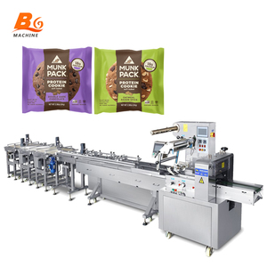 Bg tiết kiệm năng lượng ngang tự động Bánh quy giòn/Cookies/bánh quy dòng máy đóng gói dòng - Product Image 1