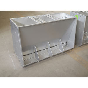 Sistema de Alimentación para Cerdos Hengyin, Comedero Automático de Acero Inoxidable de Doble Entrada, 50 kg, 1 Año de Garantía - Product Image 4