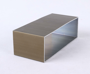 Profilo in Lega di Alluminio Estruso Serie 6000 6063 T5 40X80MM con Servizio di Taglio per Finestre e Porte - Product Image 1