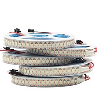 Bande lumineuse LED RGBIC WS2812B alimentée par USB 5V, adressable, couleur de rêve, ruban de pixels pour boîtier de PC, rétroéclairage de télévision, décoration, kit de bricolage