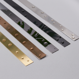 Profilés de bordure en acier inoxydable pour murs, barres plates en acier inoxydable pour sols, bandes de finition - Product Image 4