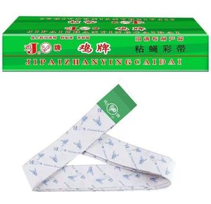 Grand panneau de rubans tueurs de <span class=keywords><strong>mouches</strong></span> domestiques autocollants et <span class=keywords><strong>papier</strong></span> pour éradiquer les <span class=keywords><strong>mouches</strong></span> et les moustiques conception de contrôle des animaux - Product Image 1