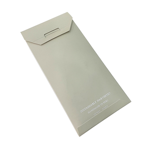 <span class=keywords><strong>Enveloppe</strong></span> de carte blanche en papier <span class=keywords><strong>kraft</strong></span> brun imprimé personnalisé pour l'emballage d'encens - Product Image 1