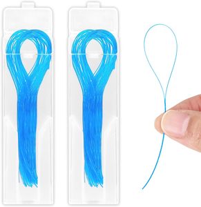<span class=keywords><strong>Fil</strong></span> <span class=keywords><strong>dentaire</strong></span> en nylon bleu/vert pour le nettoyage des dents avec appareils orthodontiques, bridges, implants et dispositifs orthodontiques - Product Image 4