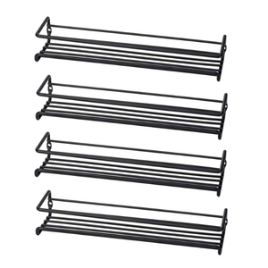 Cần thiết nhà Bếp tủ đựng thức ăn CỬA 2 TẦNG sắt gia vị giá tổ chức dây gia vị Treo Tường Tổ chức - Product Image 6