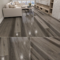 Revêtement de sol LVT à surface gaufrée, toucher doux et confortable, carrelage vinyle de luxe pour les chambres d'hôtel