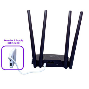 <span class=keywords><strong>Routeur</strong></span> WiFi <span class=keywords><strong>4G</strong></span> de luxe AX-<span class=keywords><strong>B525</strong></span> avec carte SIM et chargement Type-C, Hotspot LTE 300 Mbps pour voiture, compatible China Unicom E998 - Product Image 4