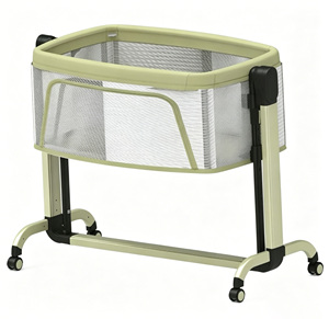 Cuna Eléctrica Mecedora para <span class=keywords><strong>Muñecas</strong></span> con Marco Metálico, Accesorios para <span class=keywords><strong>Muñecas</strong></span>, Cama <span class=keywords><strong>de</strong></span> Juguete Educativa, Directo <span class=keywords><strong>de</strong></span> Fábrica OEM ODM - Product Image 1