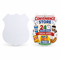 Plaque Métallique Personnalisée en Aluminium pour Impression UV par Sublimation, Panneau Suspendu pour Décoration Intérieure, Affichage en Magasin et Publicité