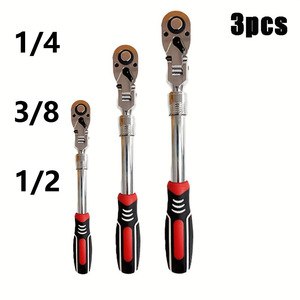 Llave de Trinquete de Liberación Rápida de Grado Industrial Mejorada, de 72 Dientes, Herramienta de Reparación Automotriz Bidireccional Extendida sin Esfuerzo - Product Image 4