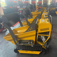 Mini Dumper EURO 5 modèles chauds européens et américains petite chenille usage domestique chenille auto-chargement Mini Dumper 500kg à vendre