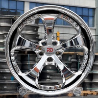 Rines de Aleación de 18 19 20 21 22 Pulgadas 5x114.3, Ruedas Forjadas VSKF de 2 y 3 Piezas para Nissan GTR R32 R33 R34 Toyota Supra Lexus LC500