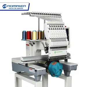 Promaker 15 Needles Single Head Computer Industrial Embroidery Machine With Frame