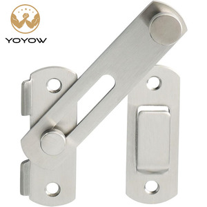 Loquet à bascule en acier de 4 pouces, robuste, pour portes de grange, clôtures en bois et portes françaises - Product Image 1