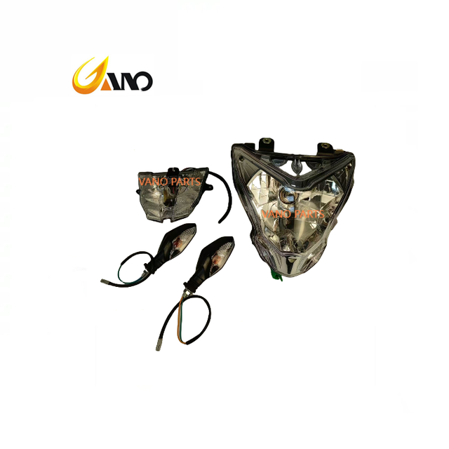 WANOU Bajaj Pulsar NS 200 Motorcycle Lighting System Assembly of Headlight & Tail Light Indicator